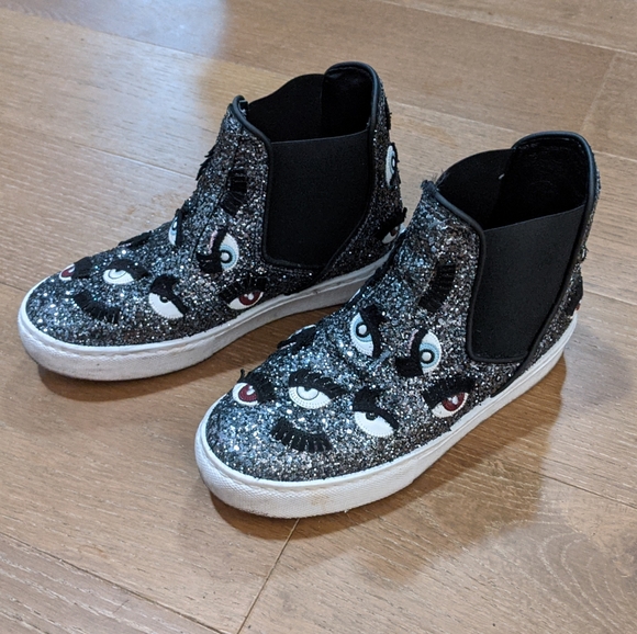 Chiara Ferragni Monster Eye High Top Shoes - Picture 3 of 5